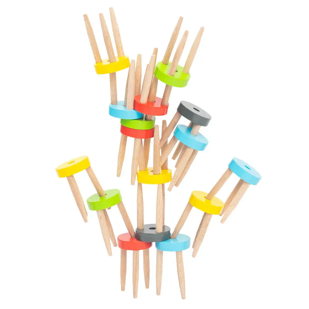 

Набор деревянных стульчиков-балансиров для детей: развивающая игра для координации рук и глаз, обучающий подарок, игрушки для мальчиков от 2 лет