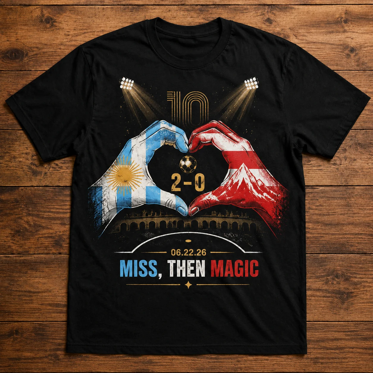 Custom Cotton Shirt Country Flag Football Fan Summer Holiday Match Day Top Supporter Gift