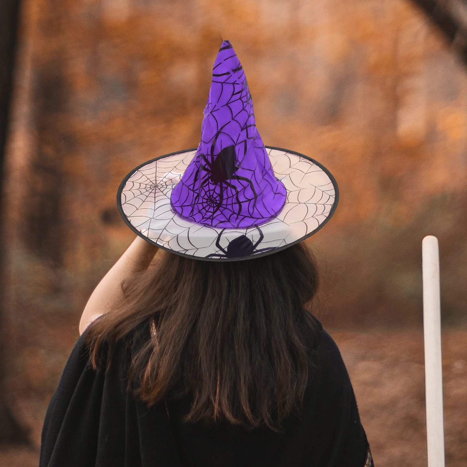 

5Pcs Witch Cobweb Adult Comfortable Mesh Women Halloween Novelty Halloween Party Decor Hats Costume Accessories Decorations