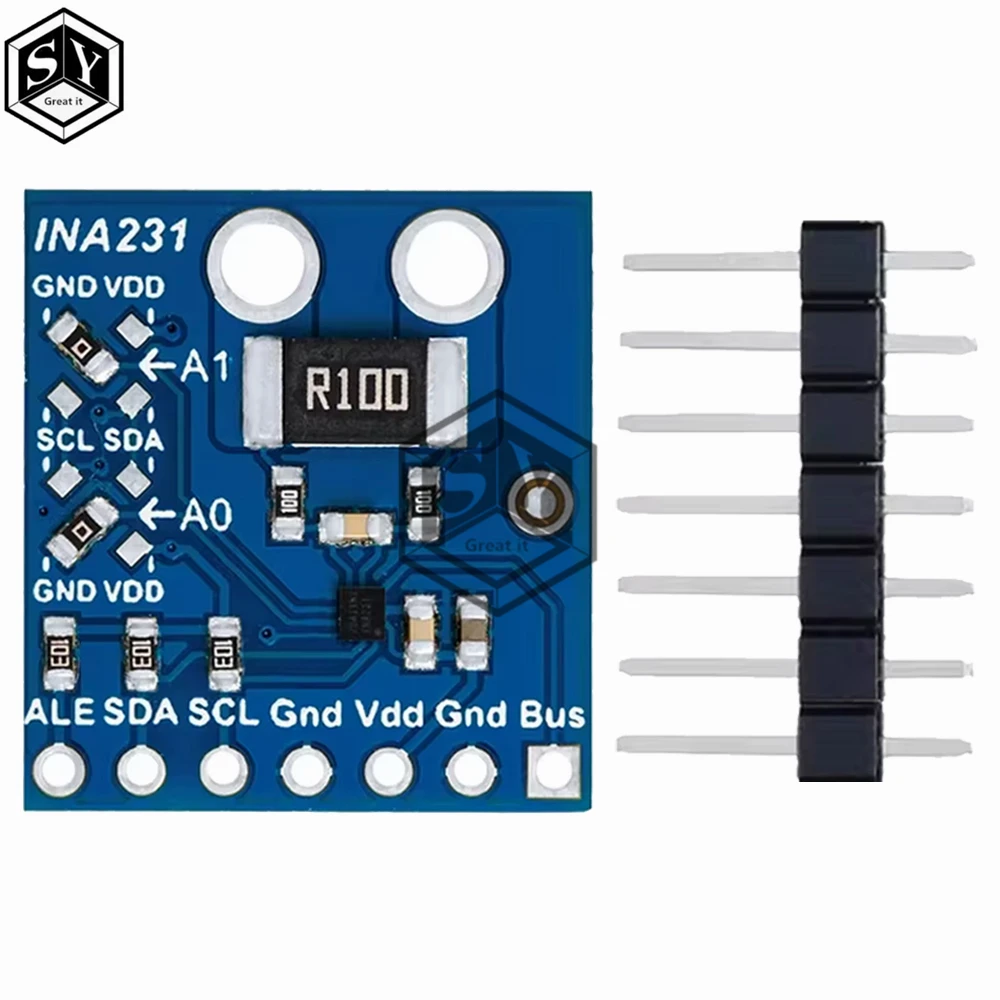 INA231 IIC I2C Interface Bi-directional Current/Power Monitoring Sensor Module For Arduino