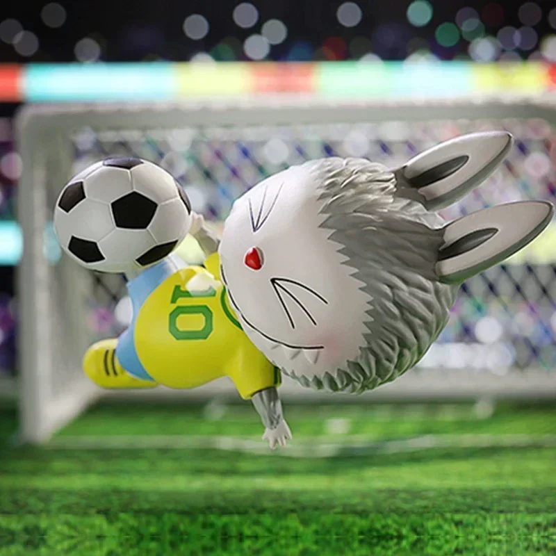 

POP MART Labubu Monsters Sports Series Kawaii Anime Action Figure - Mystery Blind Box Collectible Doll for Surprise Gift