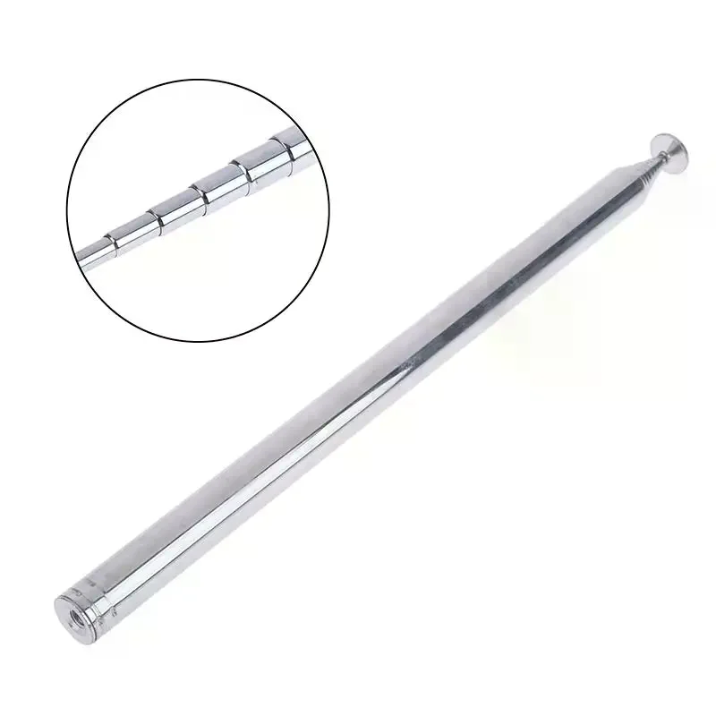 1PC 140 cm 10 Section Telescopic Antenna FM AM Radio Portable Receiver Aerial Extension Rod for Radio Stereo