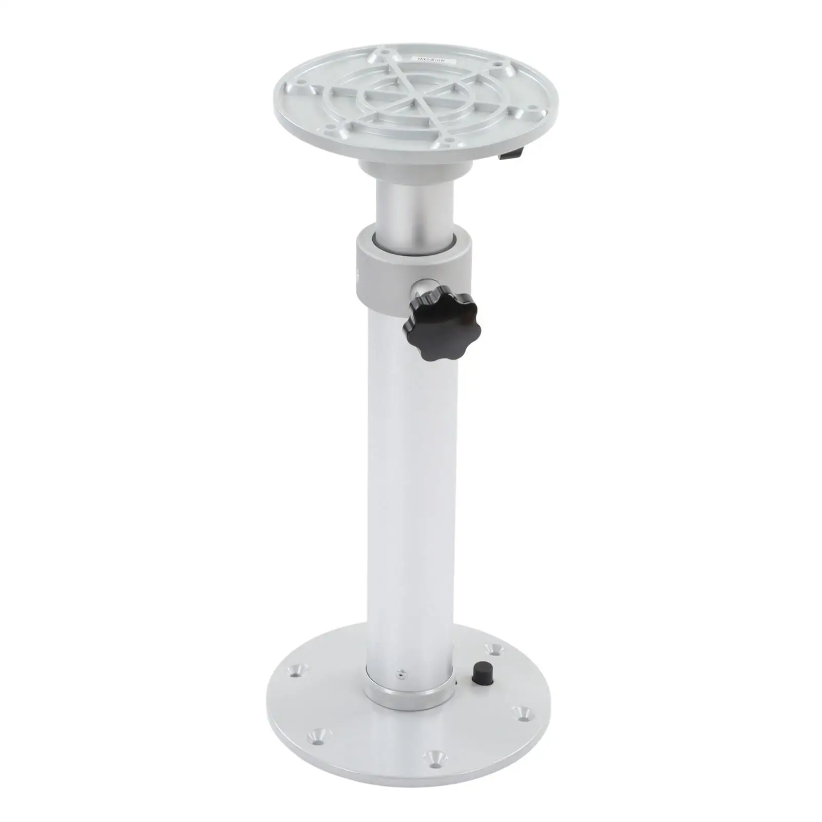 Adjustable 460 700mm Table Pedestal Leg: 360° Rotatable Detachable Stand for rv , Camper, Boat, Home