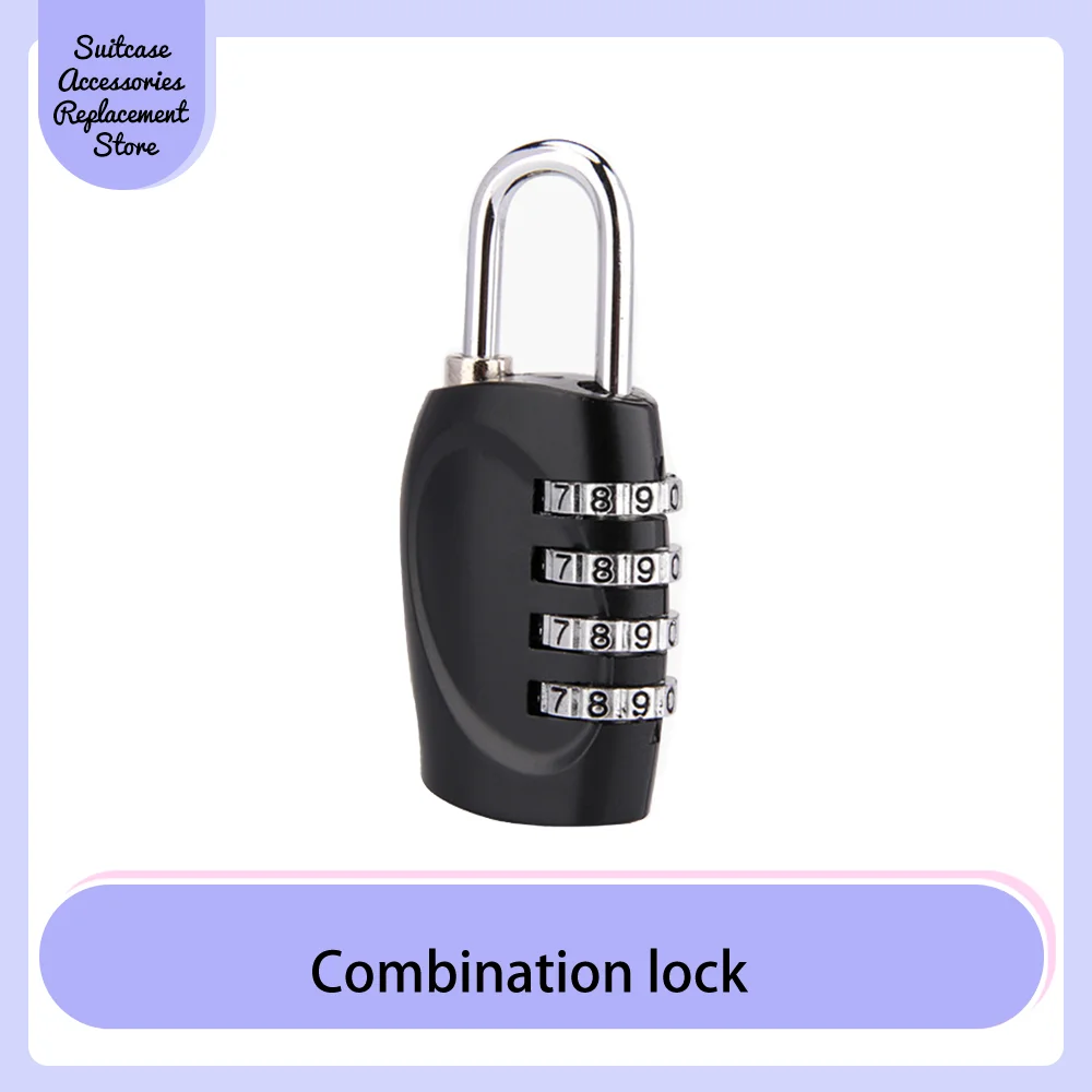 Luggage Accessories Fashion metal combination lock Luggage combination lock Small padlock Mini combination lock