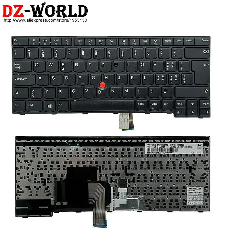 QWERTZ DE GR German SWS Swiss SI Slovenian SK Slovakian HU Hungarian PL Polish Keyboard for Lenovo Thinkpad E470 C E475 Laptop