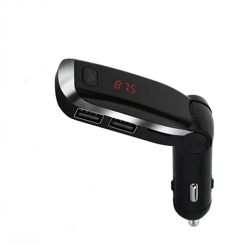 Fm Transmitter Car Kit Hands Free Mp3 Player Wireless Radio AUX Car Charger Double USB SD