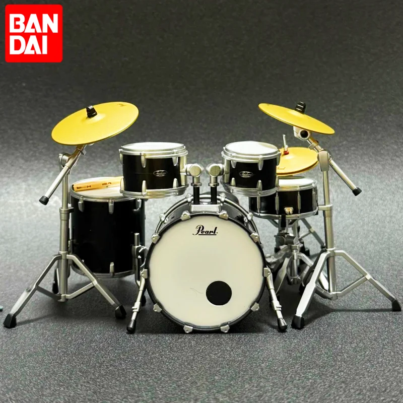 

Bandai натуральная миниатюрная барабанная установка жемчужные барабаны джазовые барабанные украшения оптом грузовые коллекционные игрушки подарок для коллекционеров экшн-фигурок