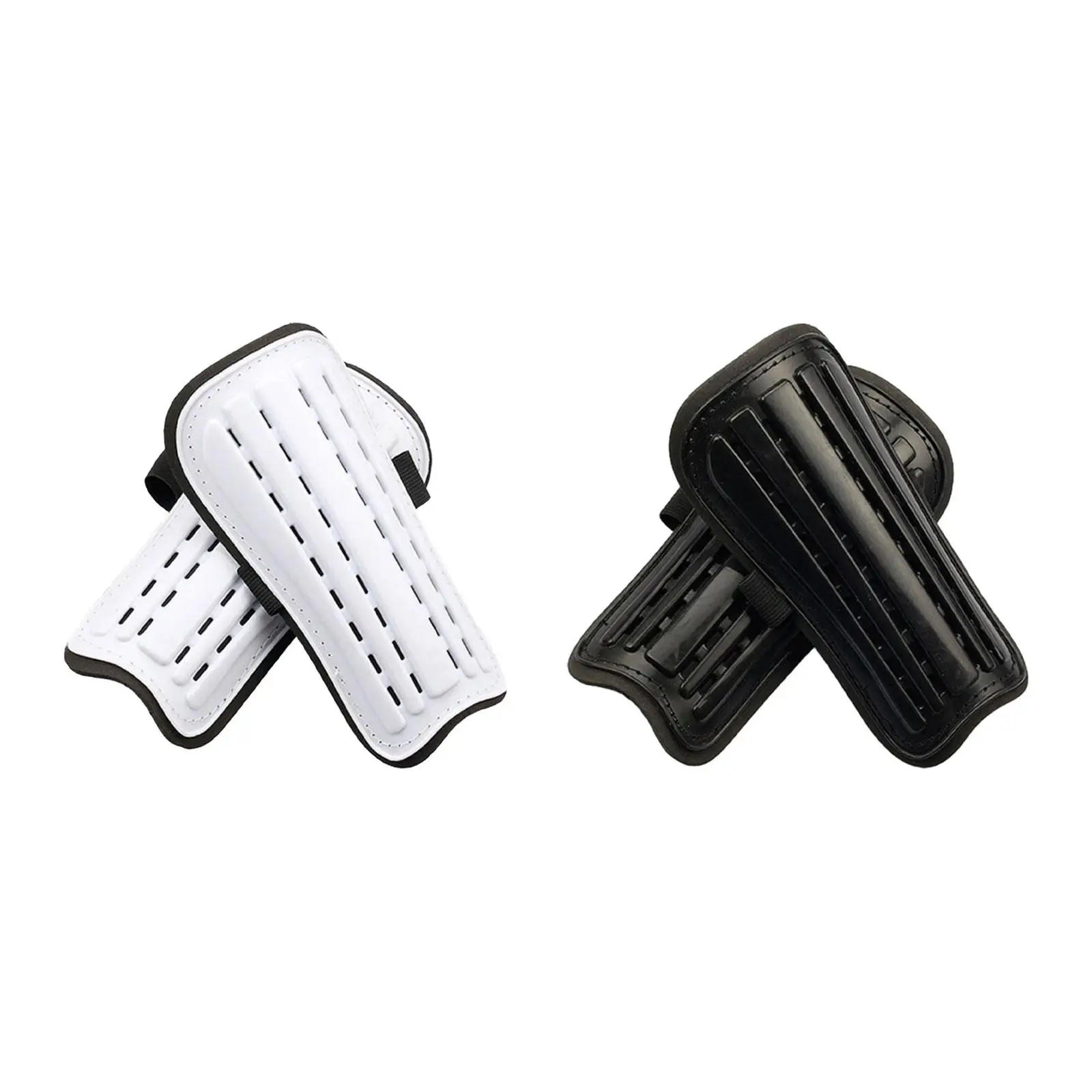 واقيات ساق كرة القدم الفاخرة للبالغين - خفيفة الوزن وحماية الساق