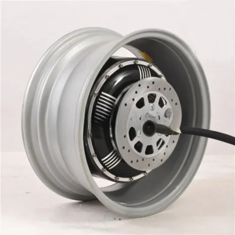 For 72V 90KPH Electric Car Motor Conversion Kits Dual 3000W Hub Motor Kits for Car