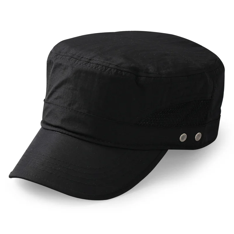 Hats, Flat-Topped, Short-Brim, Shade, Summer, Flat-Brimmed, Plain-Weave, Topless, Flat-Capped Hats