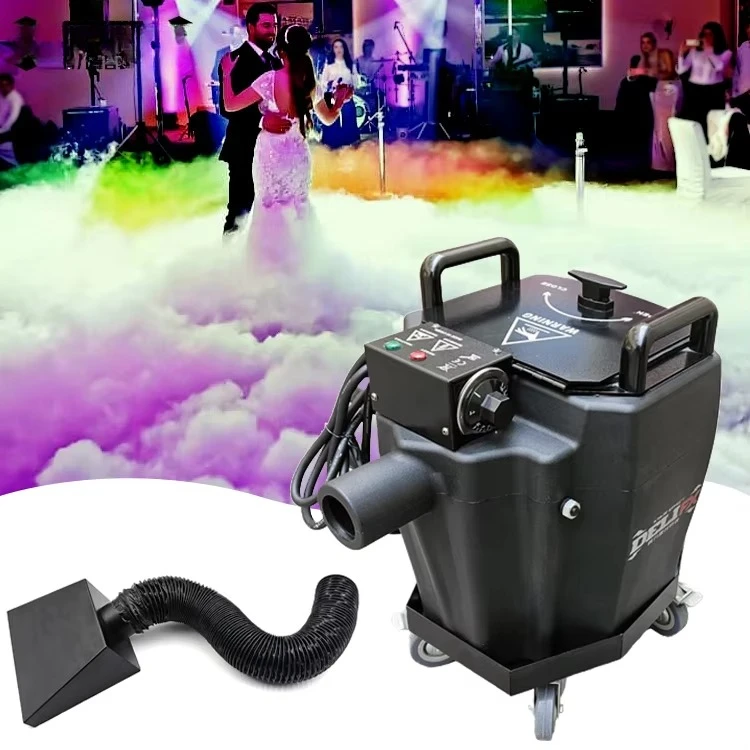 

Zero Noise Low Ground Fog Smoke Dry Ice Machine Insulated High-intensity Composite Material Spooky Low-lying Fog Machine