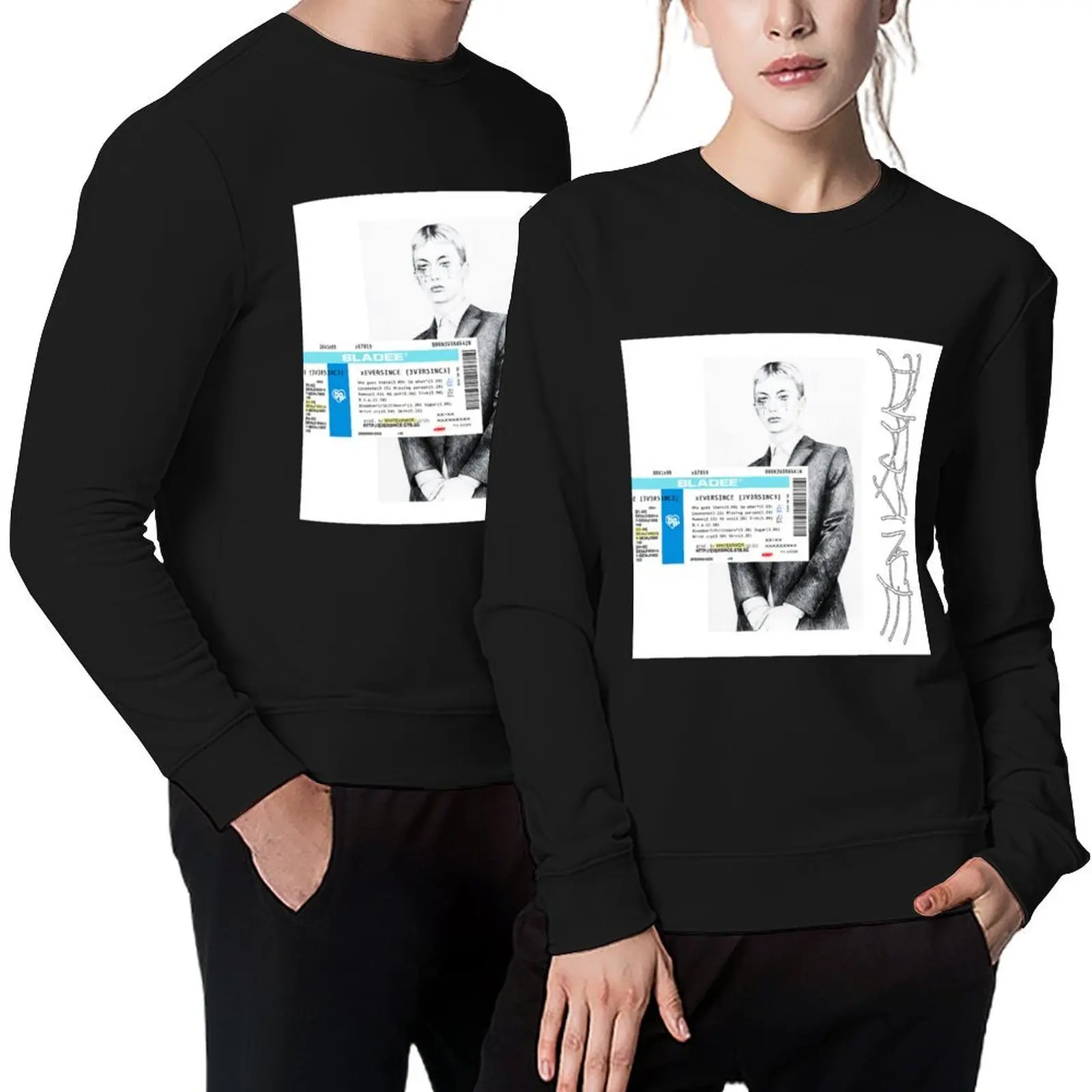

Bladee - Eversince Pullover tracksuits mens designer clothes men's sweat-shirt blouse aesthetic sweatshirts