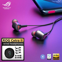 Asus Rog Cetra II Core Wired 3.5mm Rgb Light Interface In Ear Gaming Player Headphones For Pc/Mac/Ps4/Ps5/Xboxone/Phones Hifi