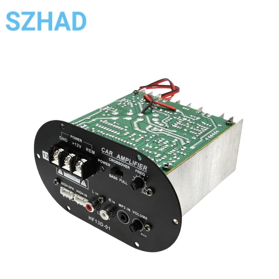 500W Round 12V Without Card 120W Full Tone / Pure Bass Power Amplifier Board Tube 8 Inch Subwoofer Core