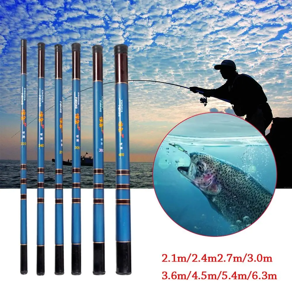 

SuperHard Travel Ultralight Stream Hand Pole Fishing Tackle Carp Feeder Telescopic Fishing Rod