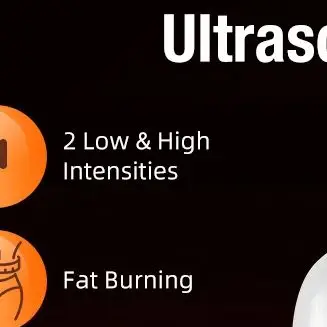 

Ультразвуковой массажер для коррекции фигуры EMS с красным инфракрасным светом, вибромассажер для лица и тела, устройство для сжигания жира