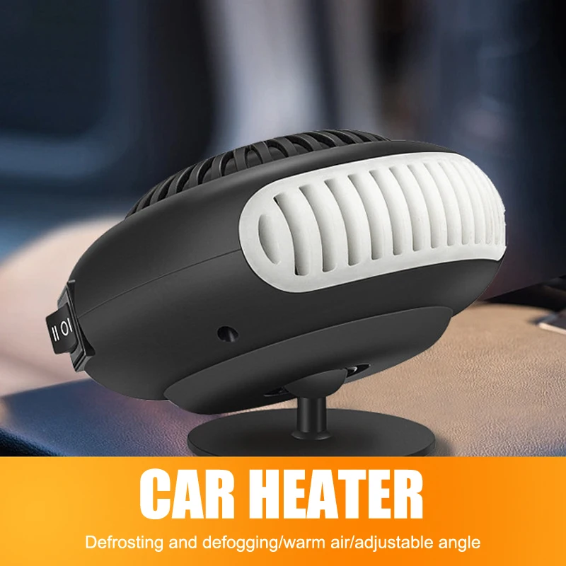 

12V Car Heater Fan Car Heater Electric Cooling Heating Auto Windshield Defroster Defogging Defogger Demister Car Anti-Fog Heater