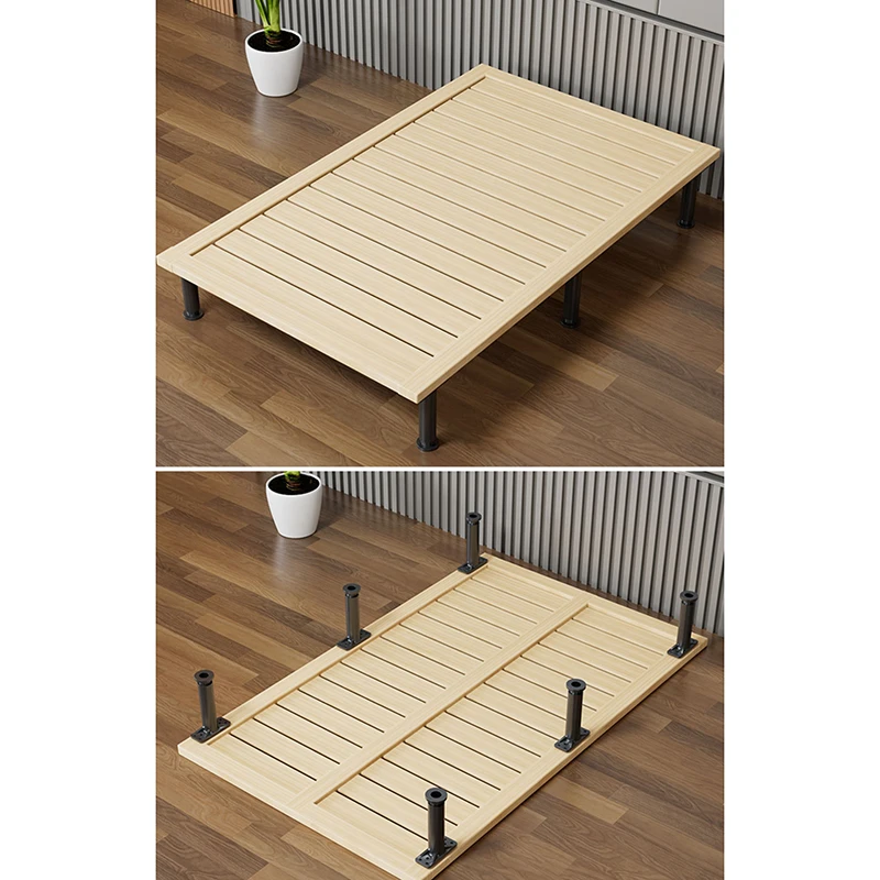 Soporte de viga de cama ajustable telescópico, pata de muebles de acero y plástico duro alto, pata de sofá, soporte de carga, 1 unidad
