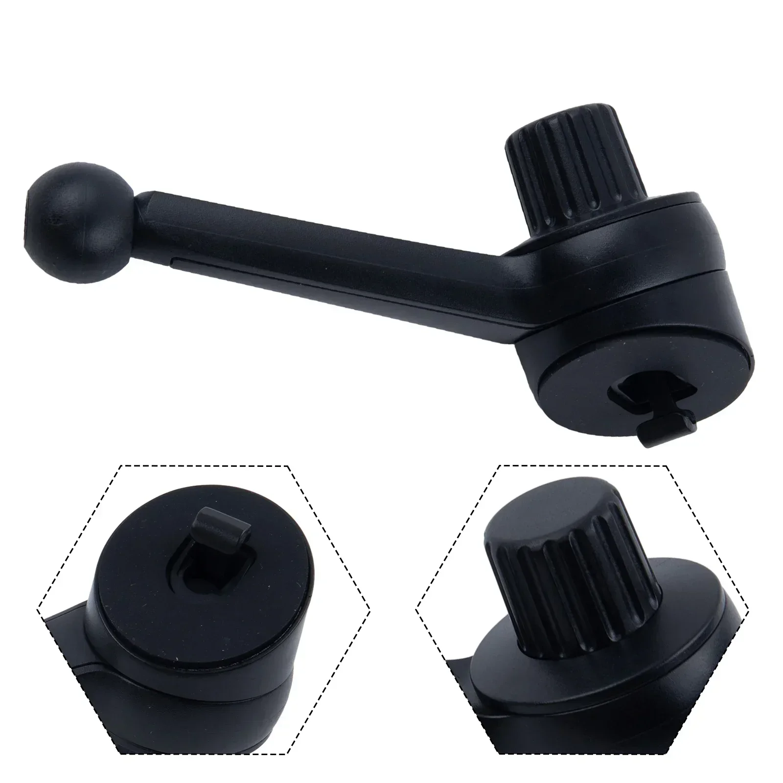 New Phone Holder Gravity Support Stand Mount Car Air Vent Clip Upgrade 17mm Ball Head For Magnetic Vehicle Charger Bracket