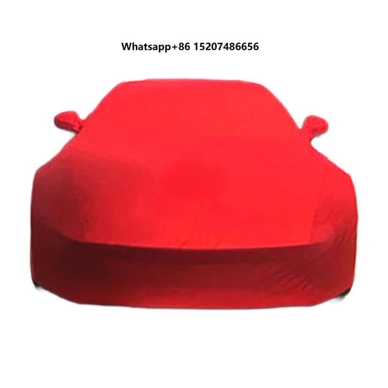 Factory Direct Customizable Size Stretch Velvet Car Cover for Sports Cars 90% UV IR Rejection Waterproof Scratch