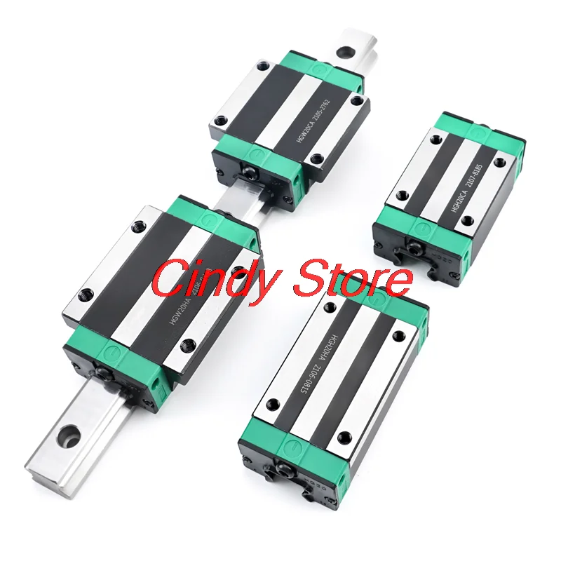 HGH15CA HGW15CC HGH20CA HGW20CC HGH25CA HGW25 HGH30 HGW30 slider block match use HGR linear guide for linear rail CNC diy parts