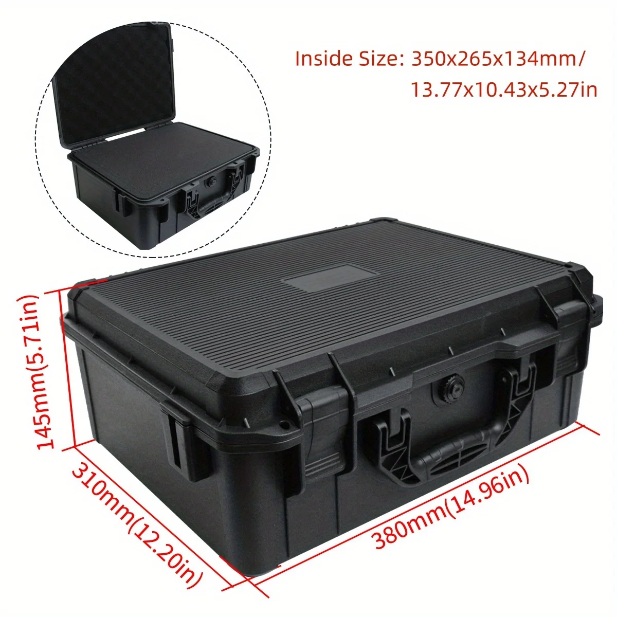 Hard Shell Tool Storage Case Image 8