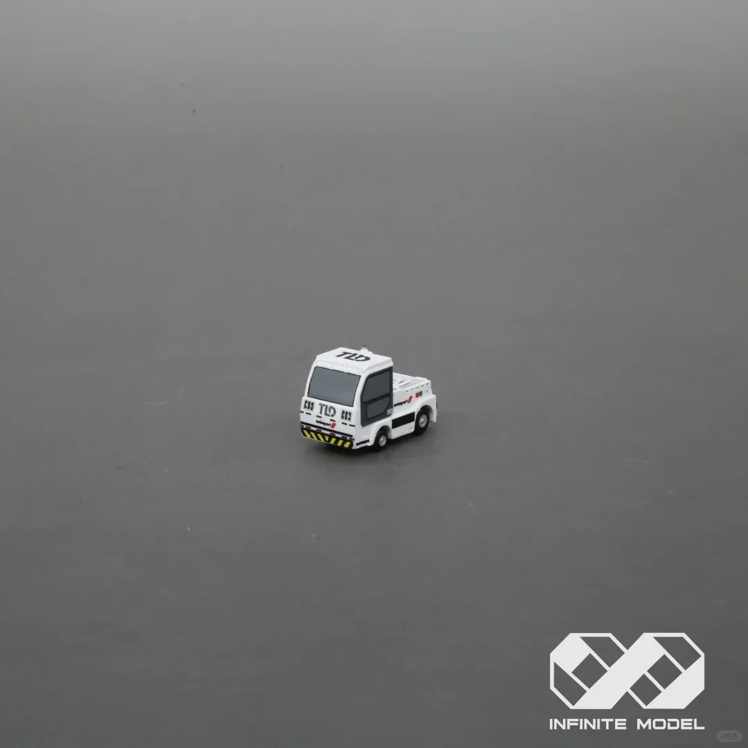 scale 1/200 Airport Service Luggage with carts car Finished Model Version 3D printed Transport System Car Model