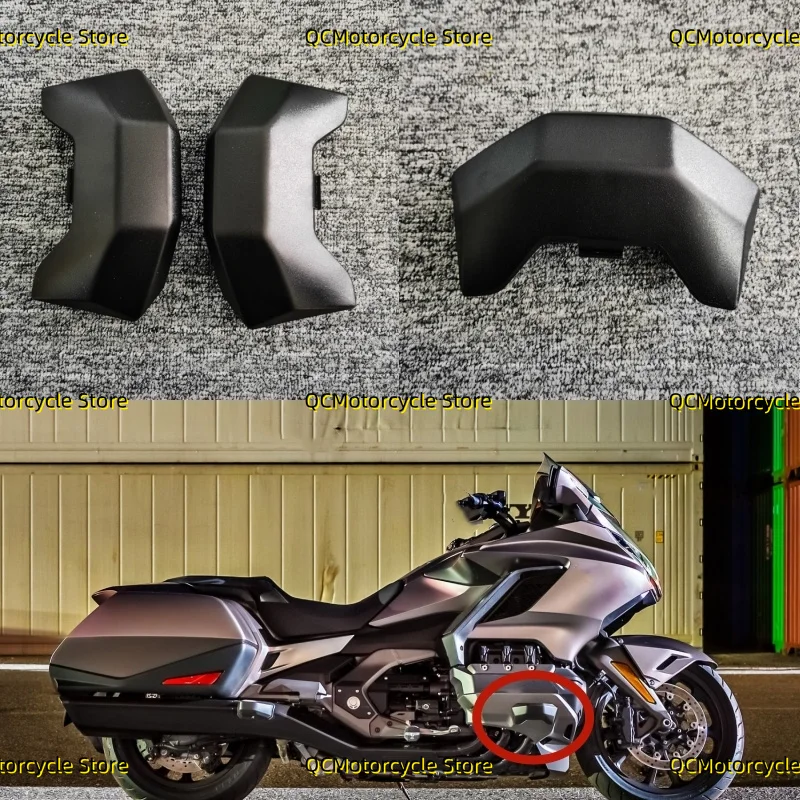 Motorcycle Front Engine Shroud Anti-Fall Bar Decorative Cover Fit For Honda Gold Wing GL1800 DCT Tour GL1800 F6B 2018-2024