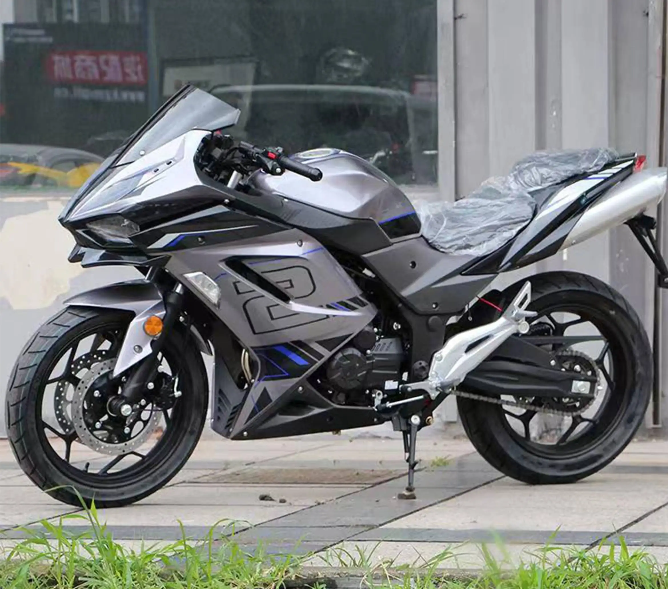 TOP Selling 400cc High Power Water Cooling Double Cylinder  Racing Motorcycle