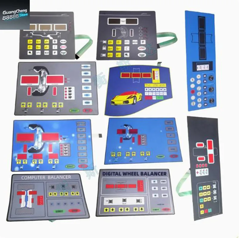 Balancer Key Board Display Button Membrane Keyboard Touch Switch