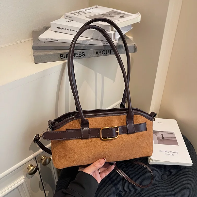 

Шикарная сумка через плечо 2025 года, просторная женская сумка подмышками, минималистичная сумка через плечо, повседневная сумка «день-ночь», текстурированная сумка-слинг