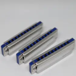 CONJURER Diatonic Harmonica Set of 3 keys(ACG) 10 Hole Blues Harp Mouth Organ For Adults Beginners Professionals