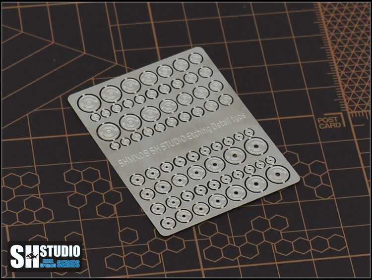 SH STUDIO for Gundam  SHMX08  Monitor Zaku One Eye Detail Metal Etching Modification Special Etching Sheet Assembled Model