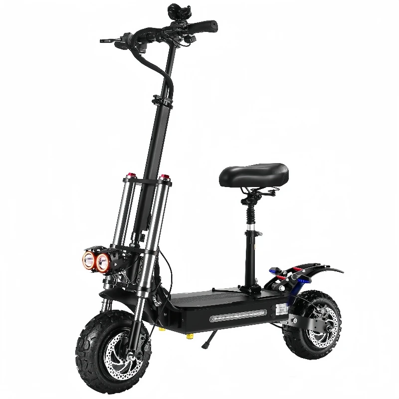 

USA UK Hot Sale 60V 6000W Folding Adult Electric Scooter 100KM Range Dual Motor Electric Scooter
