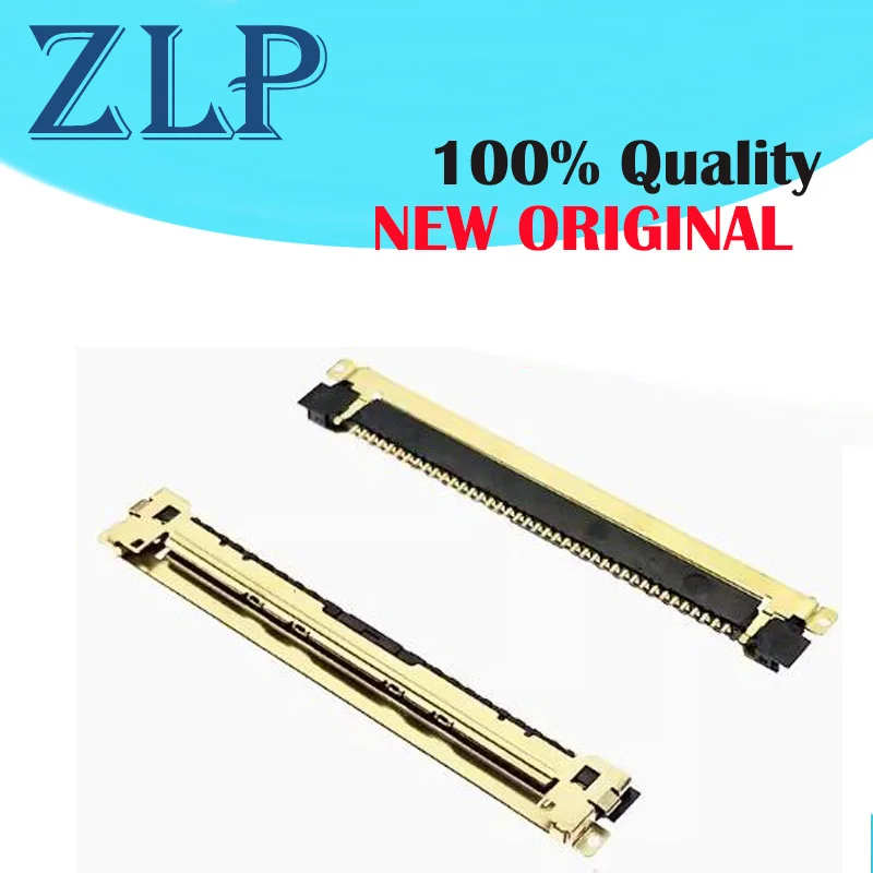 (10-100piece) 100% quality 20455-040E 20455-040 LVDS Socket Connector LCD Plug 0.5 Pitch 40 Pins For Laptop