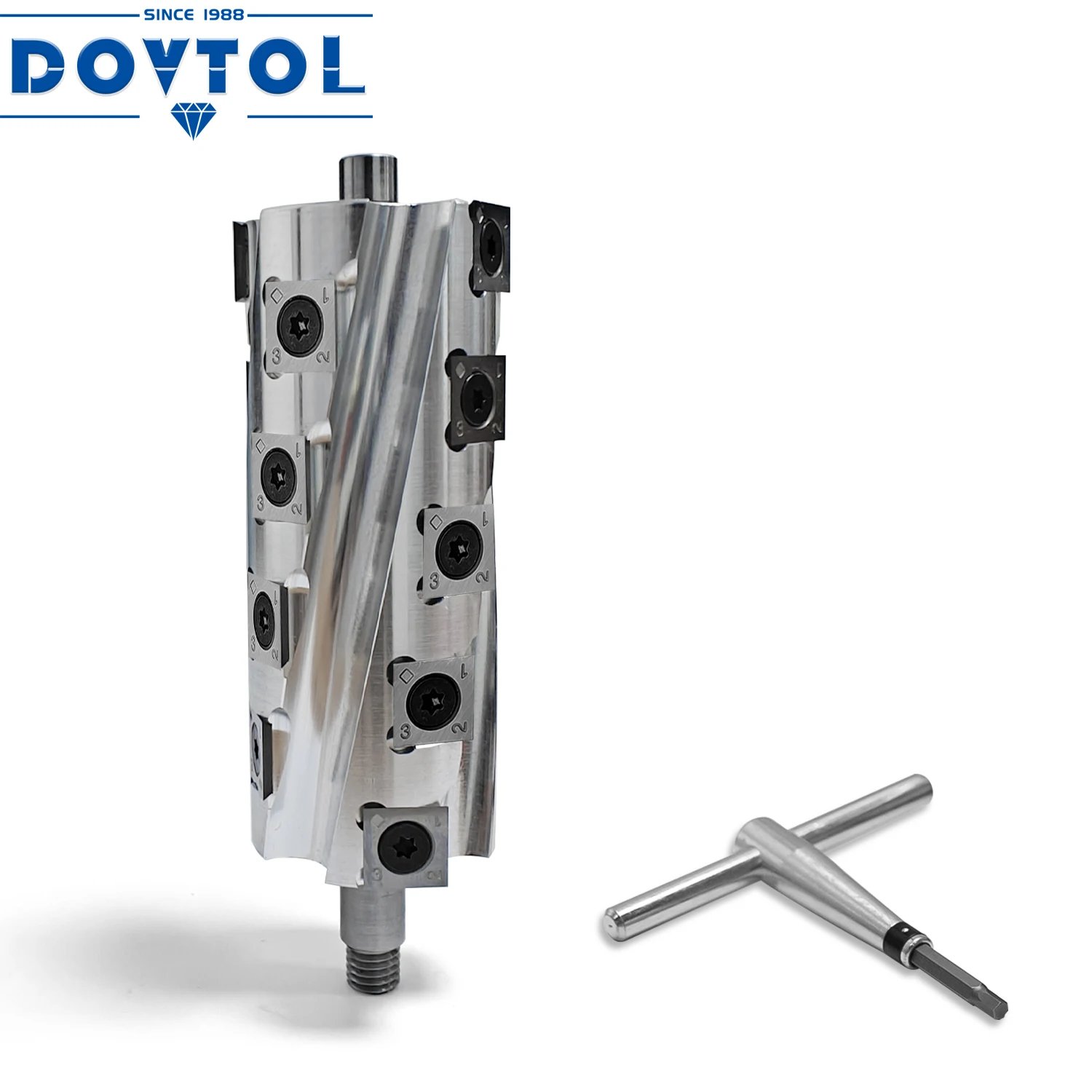 งานไม้เครื่องมือ helical เครื่องตัดเกลียวหัวเกลียวใบมีดเพลาสําหรับ makita 1911B ไม้กบ Thicknesser เครื่องกบใบมีด