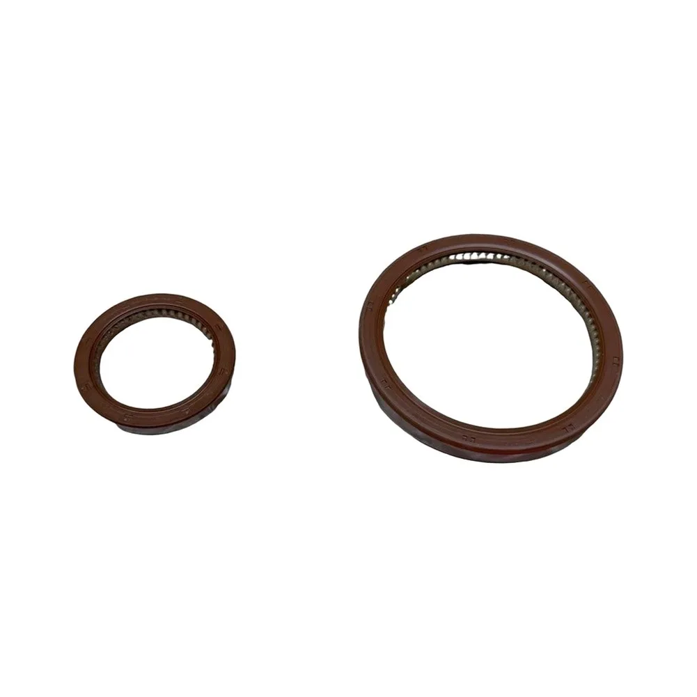 2 Pack Crankshaft Oil Seal Set Front Rear For Honda Civic 2006-2013 For Acura For RSX For TSX 2002-2008 91212-R1B-A01 91214-RNB-