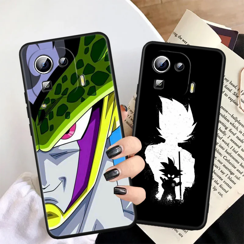 Anime Art D-Dragon Ball For Xiaomi Mi 14 13T 13 12T 12 11T 11i 11 10T 10 Pro Lite Ultra 5G Black Back Phone Case