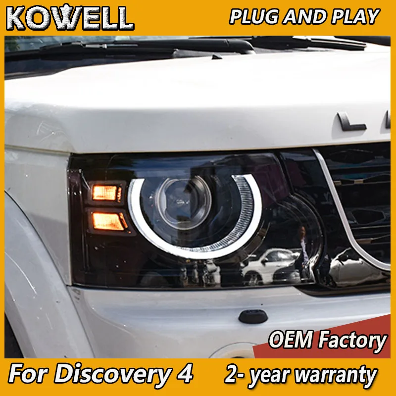 

Car Styling for Land Rover Discovery 4 Headlight 2010-2017 Discovery 4 Head Light DRL Turn Signal Low High Beam Projector Lens