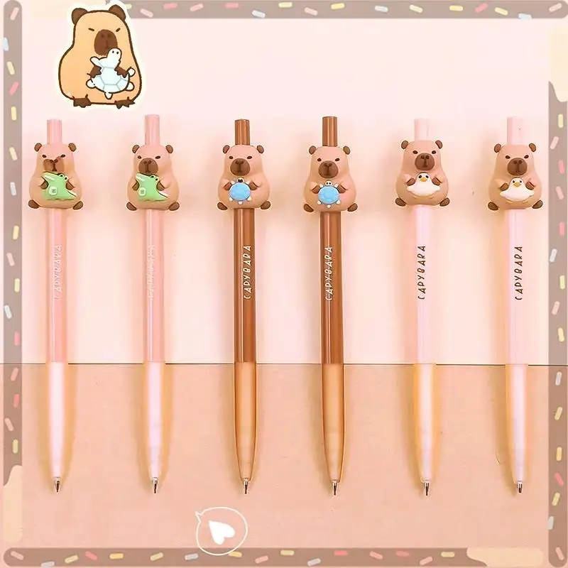 cute capybara mechanical penci kawaii stationery Aesthetic stationery school supplies school useful drawing automatic pencil