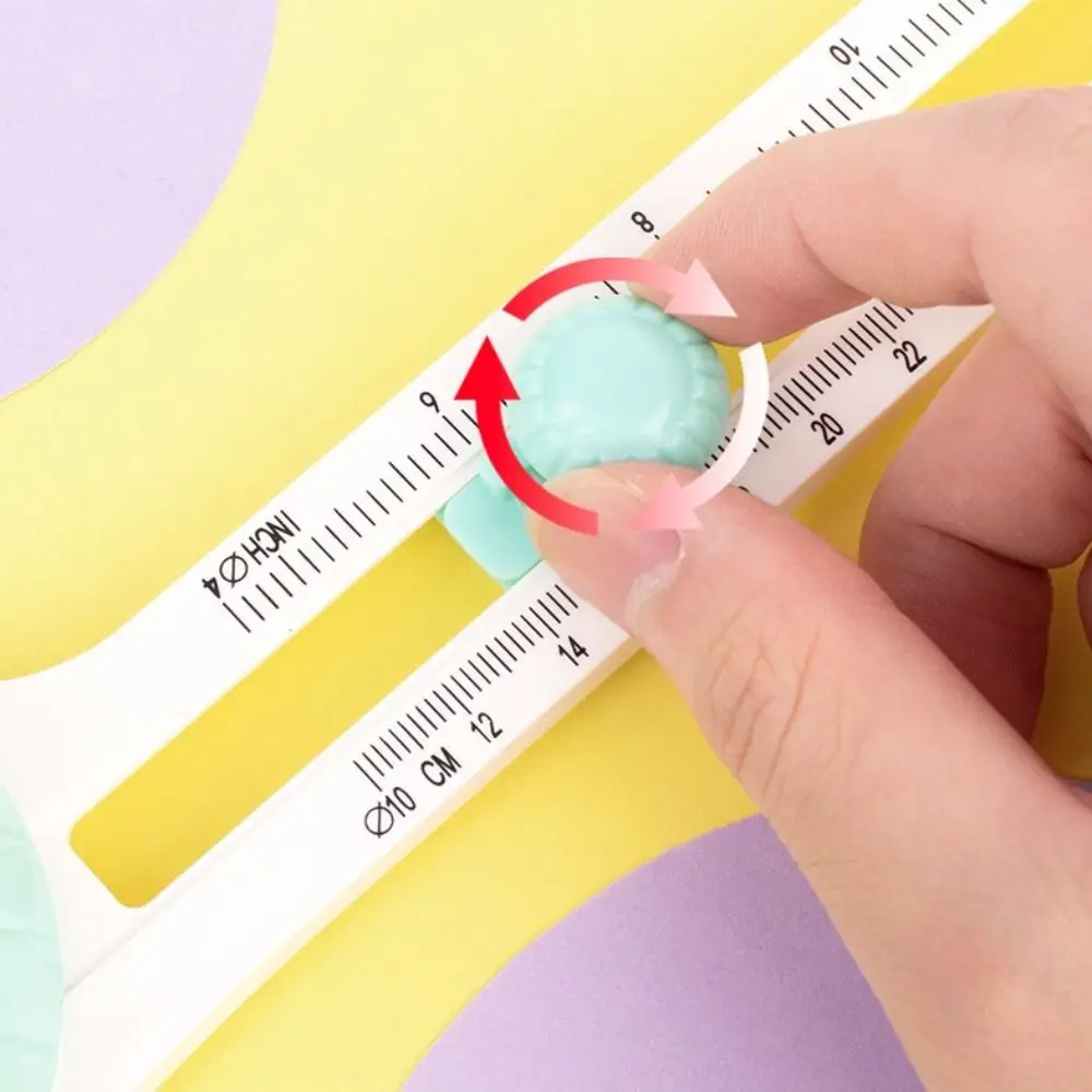 

Paper Card Photo Circular Paper Cutter Circle Shape Safe 360° Rotary Circle Cutter Crafts DIY Round Cutting Tool Card Making