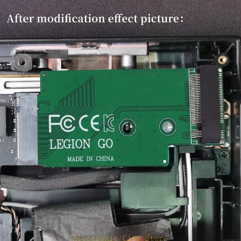 للقب تعديل Go M.2 NVME Adpater لـ NVME SSD Transfercard Hu8d