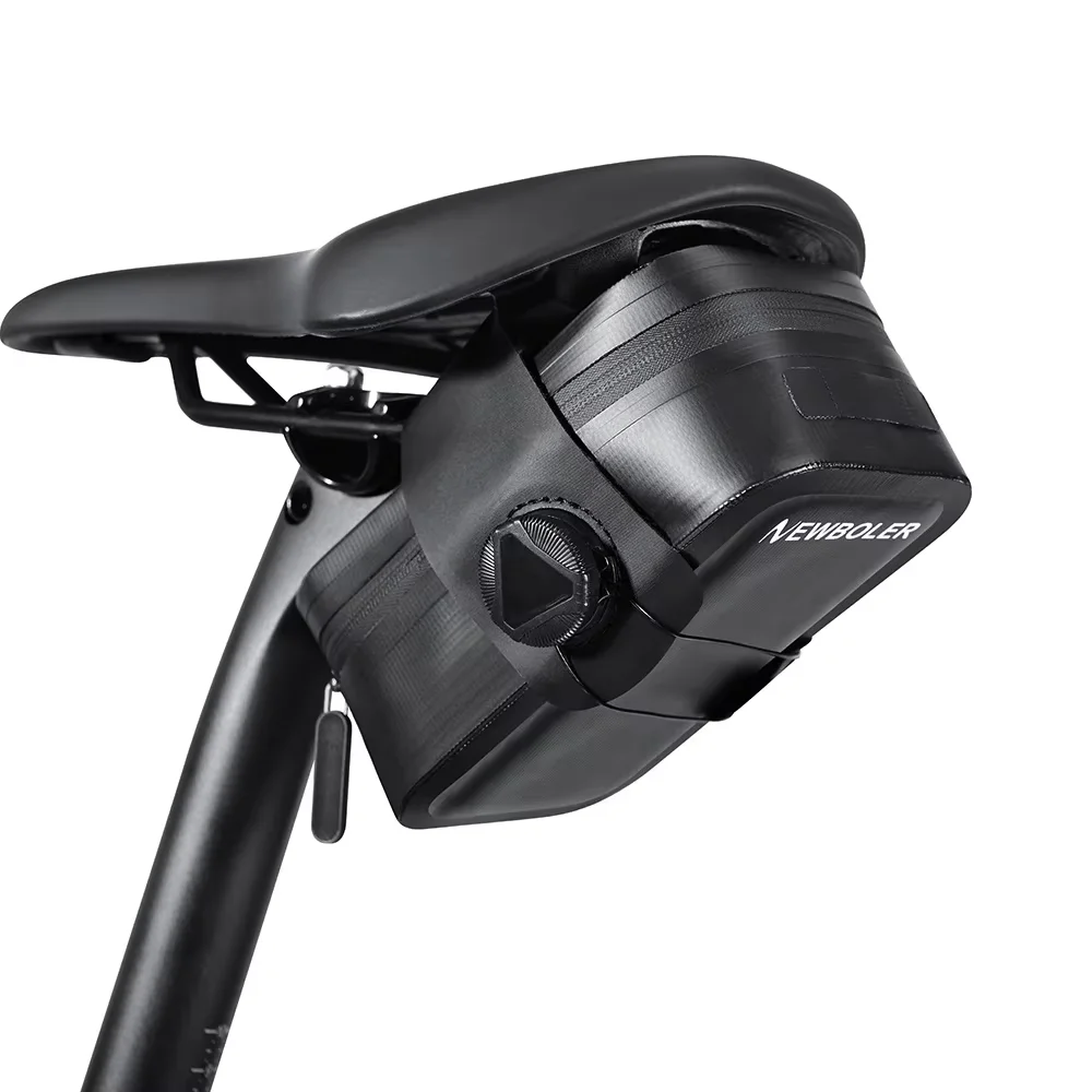 AliExpress NEWBOLER Bicycle Saddle Bag Portable Bike Storage Tool Bag 0.5L Mini MTB Road Bike kit Repair Rear Bag Cycling Accessories