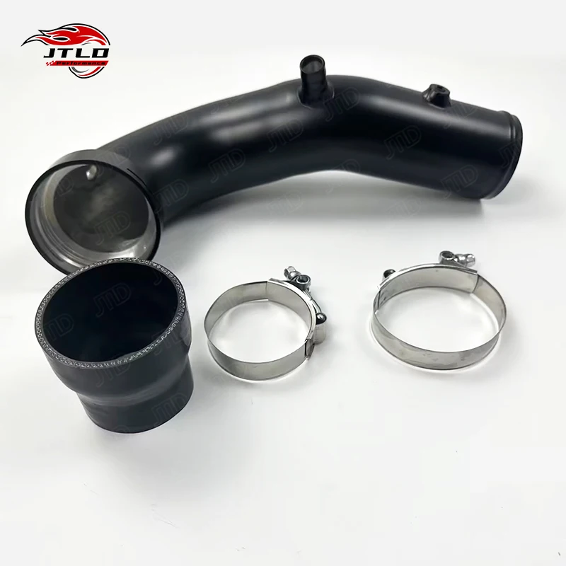 JTLD Intercooler Charge Pipe For BMW X5 3.0L Turbo N55 F15 Drive 35i 2011-2018 Aluminum Turbo Intake Air Cold Intake System