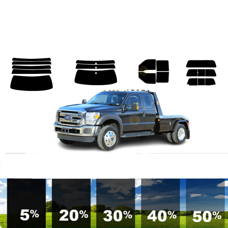 

Предварительно вырезанная съемная тонировочная пленка для окон для автомобиля, 100% УФР, 5%-35%VLT, теплоизоляция, карбон ﻿ Для FORD F-550 SUPERCAB 2 DR PU 2008-2016