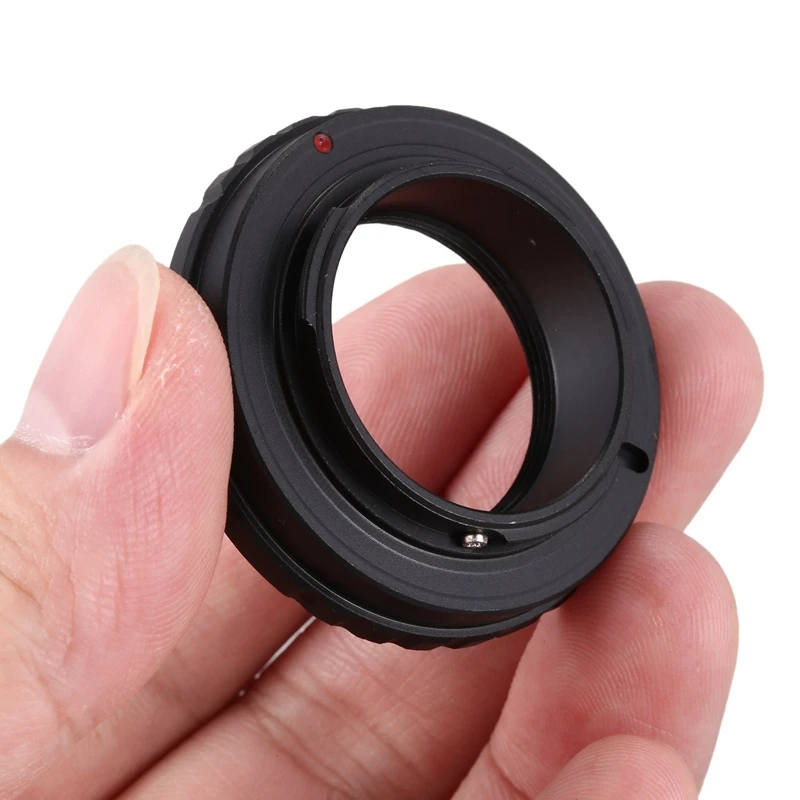 RISE-2 Pcs Black C Lens Adapter: 1 Pcs For Fujifilm X Mount Fuji X-Pro1 X-E2 X-M1 & 1 Pcs For Pentax Q Q7 Q10 Q-S1