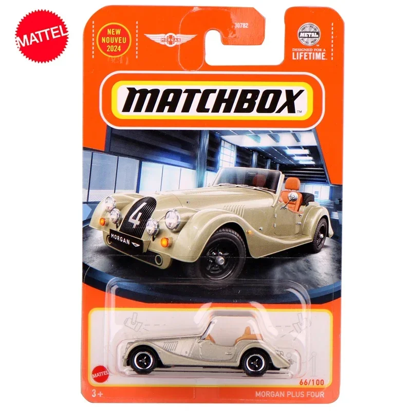 Original Mattel Toy Matchbox Car 1/64 Diecast New Nouveu Morgan Plus Four Vehicle Model Toys for Boys Collection regalo di compleanno