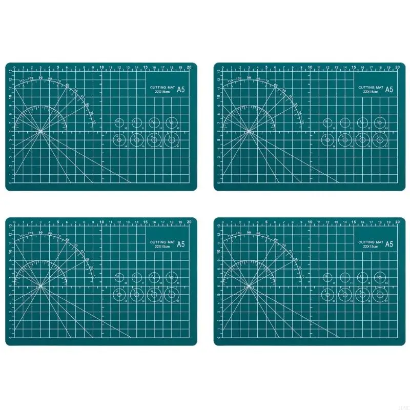 Cutting Pad for Sewing Tool Double Side Grids Lines and Portable Designs for Crafting Use J0MC