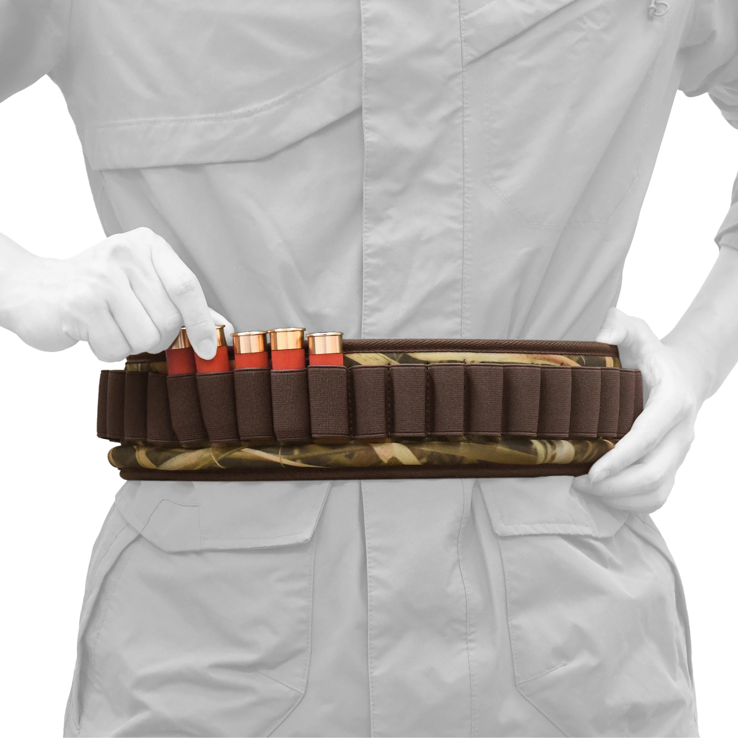 

Камуфляжный стрельба, дробовик, поясной ремень, охотничий картридж, патроллер для 12ga 16ga 20ga