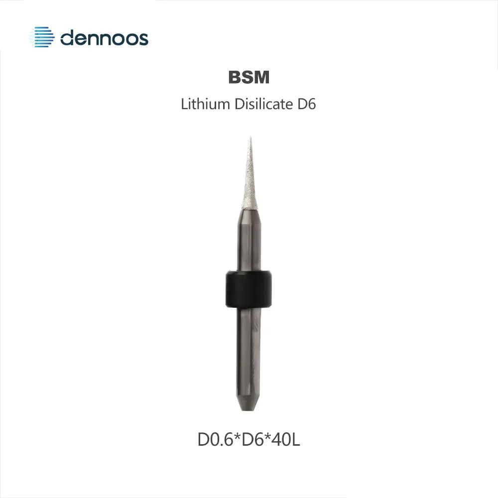 Dentalmaterialien Fräser BSM 420 W für Lithium-Disilikat-Schleifbohrer Beschichtung D6 Denstist BSM-420W Maschinenwerkzeuge – Detail 4